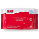 Clinell Peracetic Acid Wipes Pack of 25