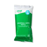 Clinell Universal Wipes Tub Refill 100