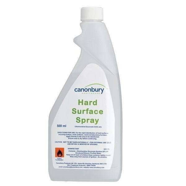 Chlorhexidine Surface Spray 500ml - UKMEDI