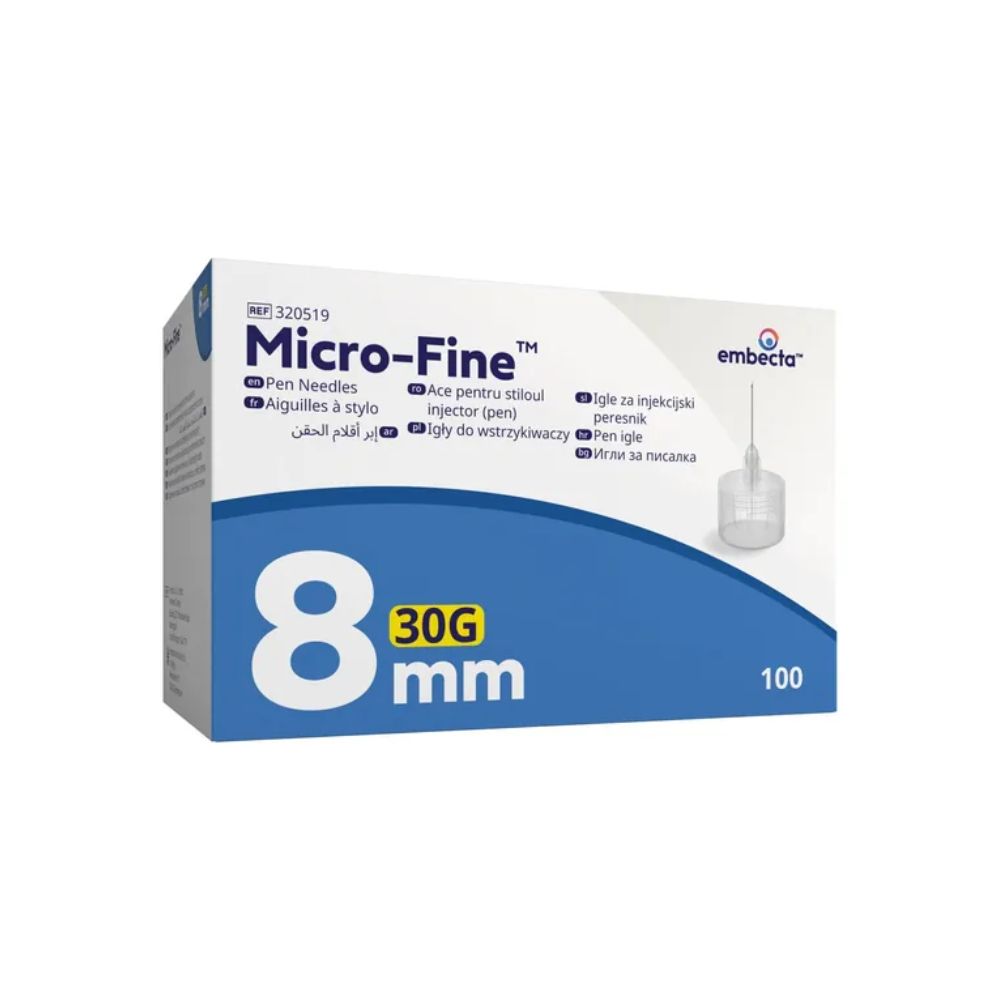 8mm 30G Embecta Micro-Fine Pen Needles 320519