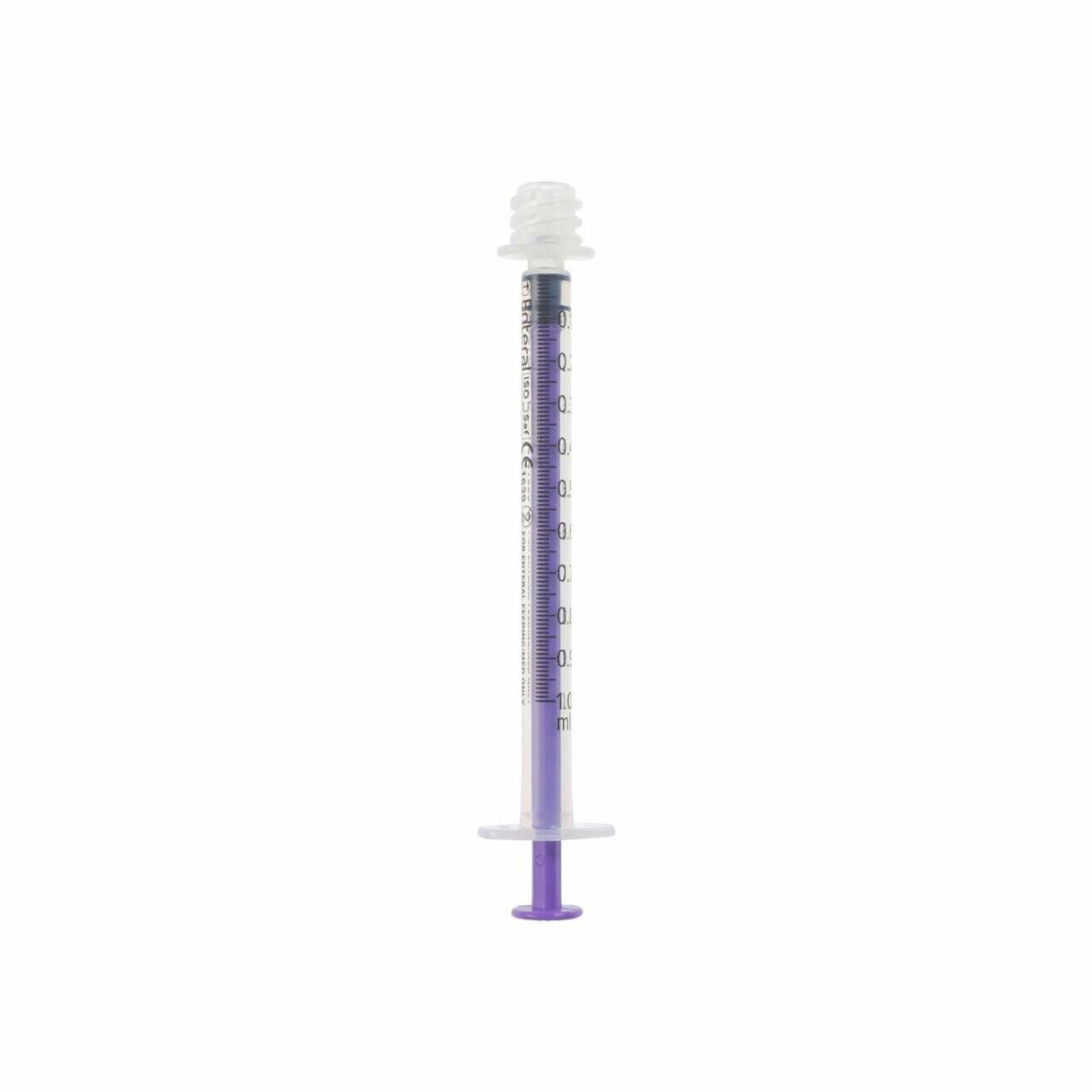 1ml ENFIT Low Dose Enteral Syringes ISOSAF Single Use ELDISO-1 UKMEDI.CO.UK