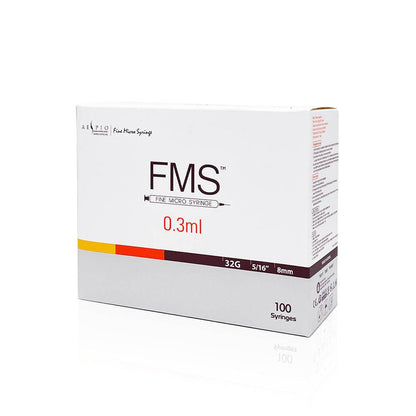 FMS Micro Syringe 32G 8mm 0.3ml - UKMEDI