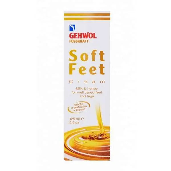 125ml Gehwol Soft Feet Cream Fusskraft Milk and Honey - UKMEDI