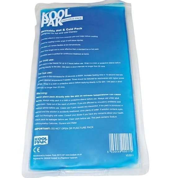 Koolpak Reusable Hot & Cold Pack 12cm x 29cm – UKMEDI