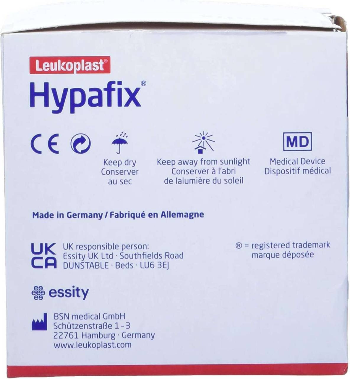 5cm x 10m Hypafix Self Adhesive Tape - UKMEDI