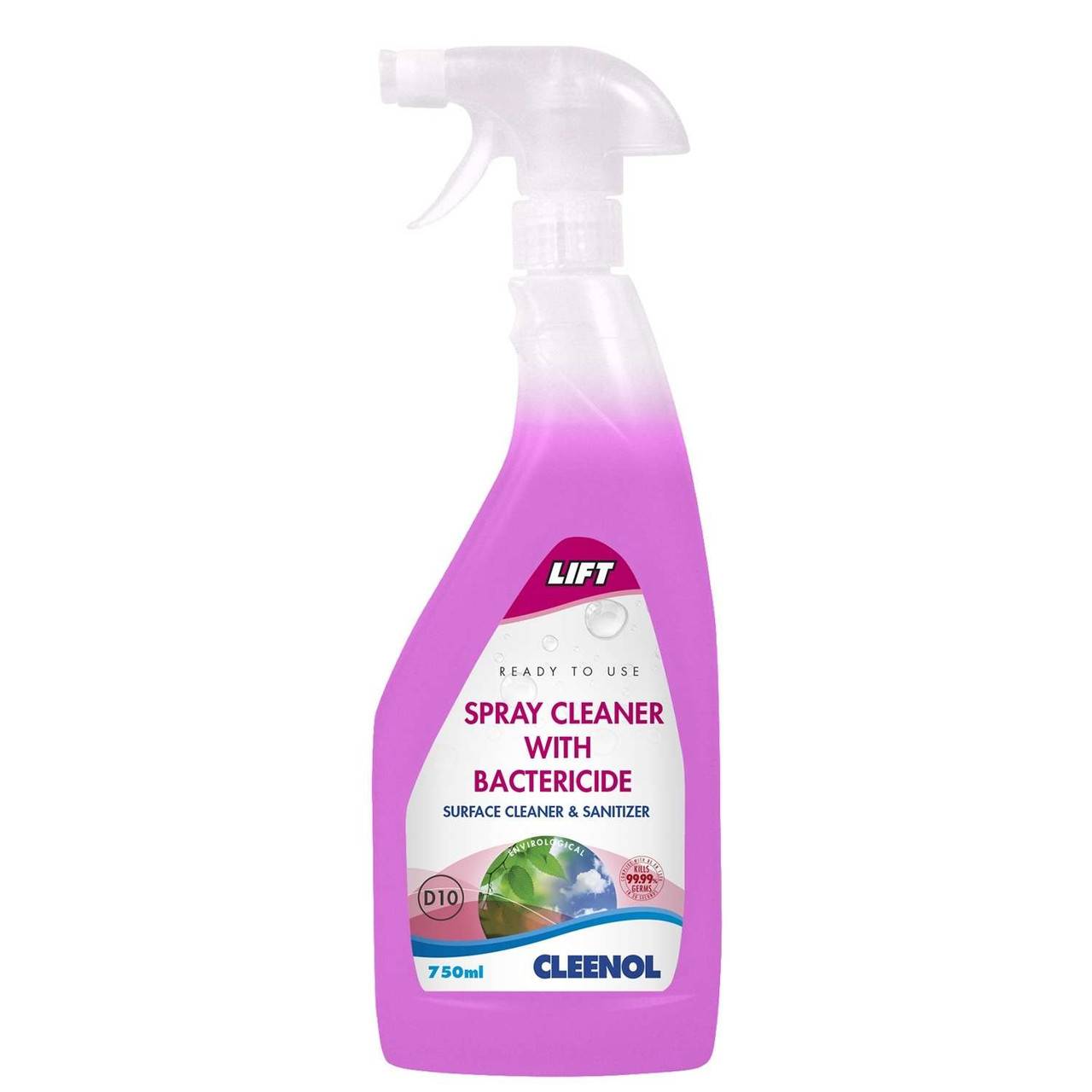 Lift - Lift Spray Cleaner with Bactericide 750ml - 057549 UKMEDI.CO.UK UK Medical Supplies