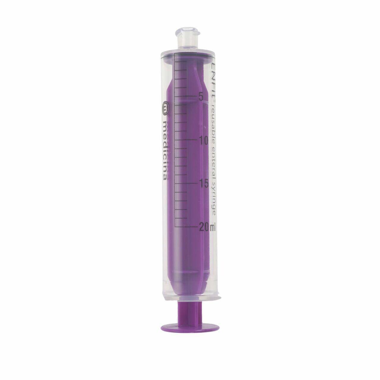 20ml ENFIT Reusable Medicina Syringe LHE20 UKMEDI.CO.UK