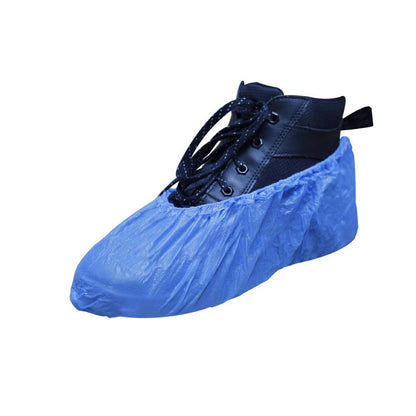 Blue Overshoes CPE Size 5-11 Pack of 100