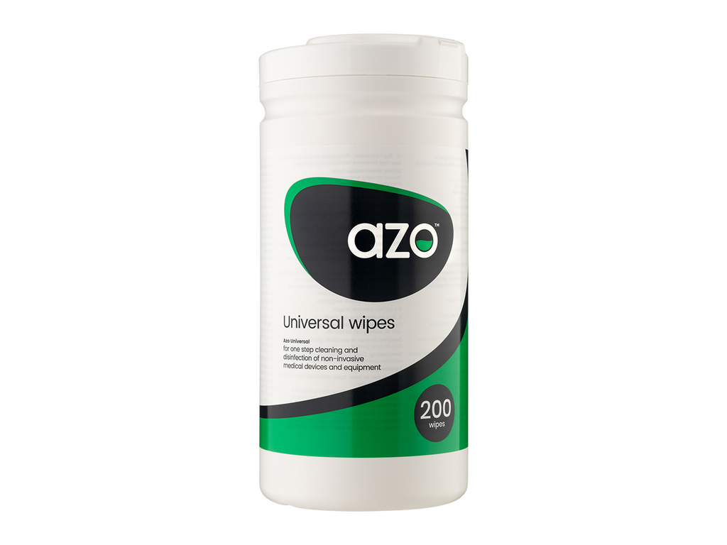 Azo Universal Cleaning & Disinfectant Wipes 200 Wipes