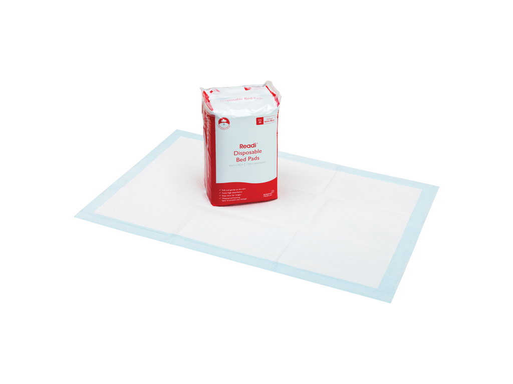 60cm x 90cm Readi Disposable Bed Pads Sap 1700ml x 25 Pads – UKMEDI