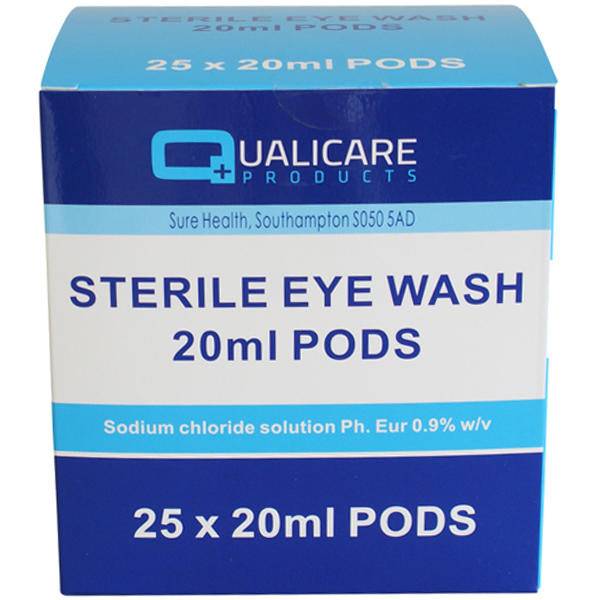20ml Sterile Eye Wash Pods (Single) - UKMEDI