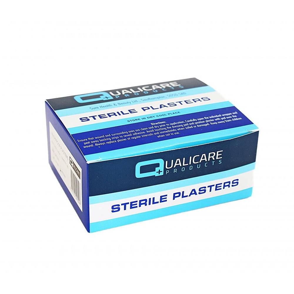 Sterile Blue Detectable Plasters Assorted Sizes x 100 QP7073 UKMEDI.CO.UK