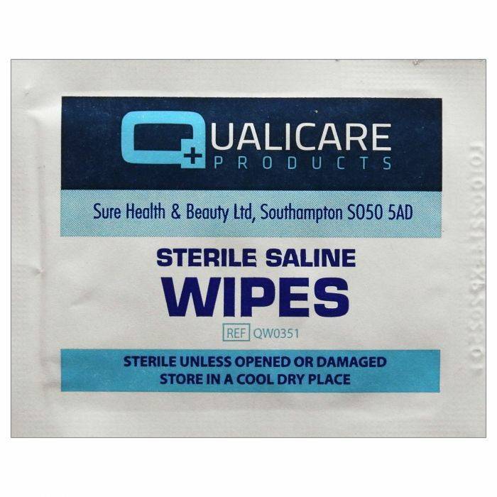 Sterile Saline Wipes - UKMEDI