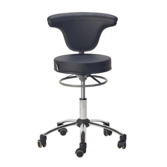 Black Medical Swivel Chair - UKMEDI