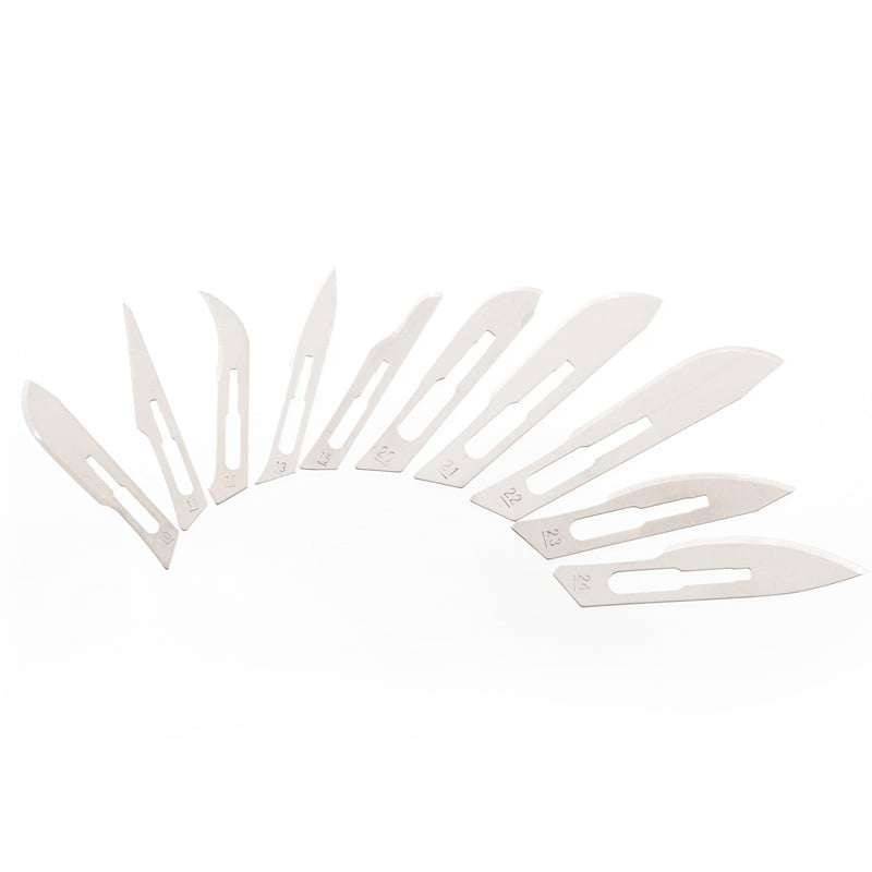 Teqler - Disposable Scalpel Blades for No. 3 Scalpel Handle Figure 12 - 370512 UKMEDI.CO.UK UK Medical Supplies