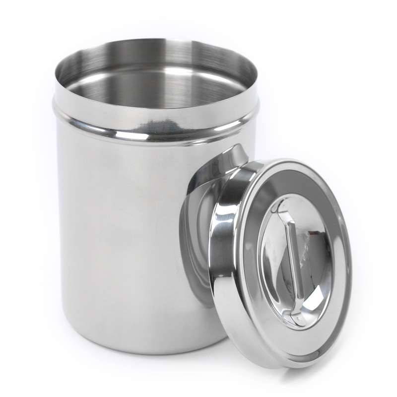 Stainless Steel Dressing Jar Large