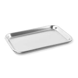 Stainless Steel Instrument Tray 28.5 x 19 x 1.8 cm Teqler