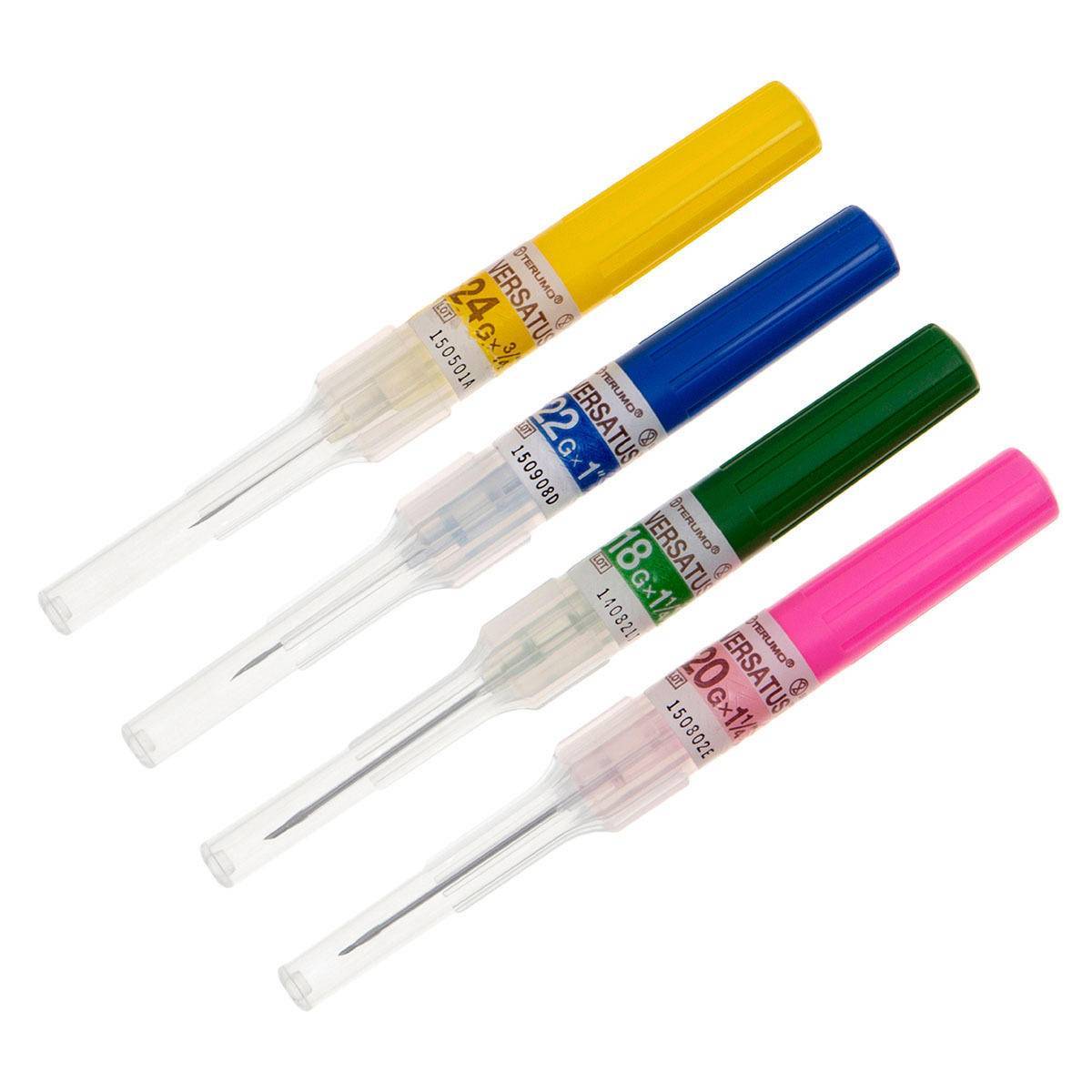 22g Iv Color 22g Terumo Versastus IV Catheter 1 inch 38ml/min – UKMEDI