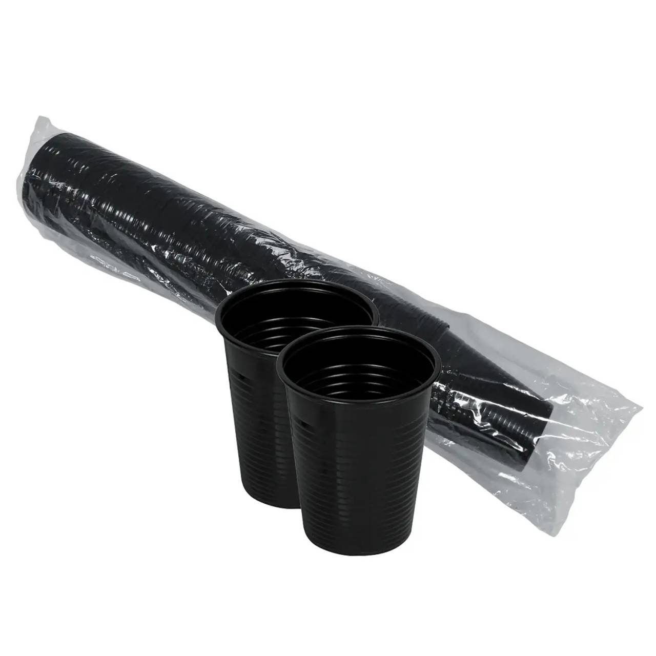 Disposable Black Cups Pack of 100 Select Black - UKMEDI