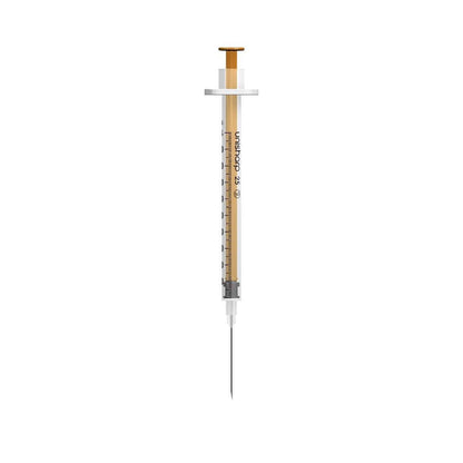 1ml 25g 25mm 1 inch Unisharp Syringe and Needle u100