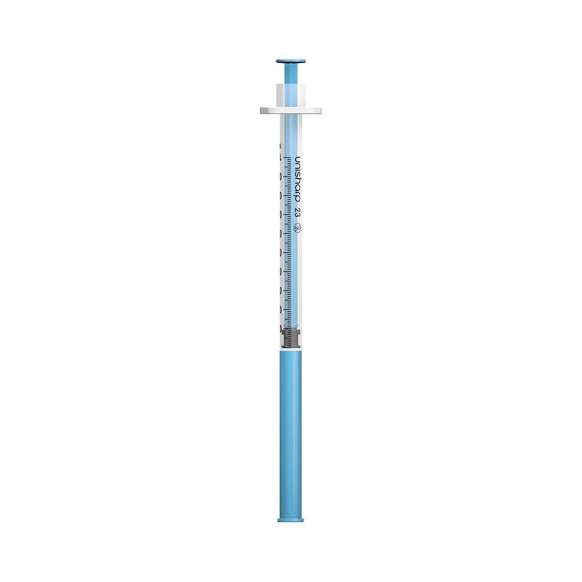 1ml 23G 32mm 1.25 inch Unisharp Syringe and Needle u100 - UKMEDI
