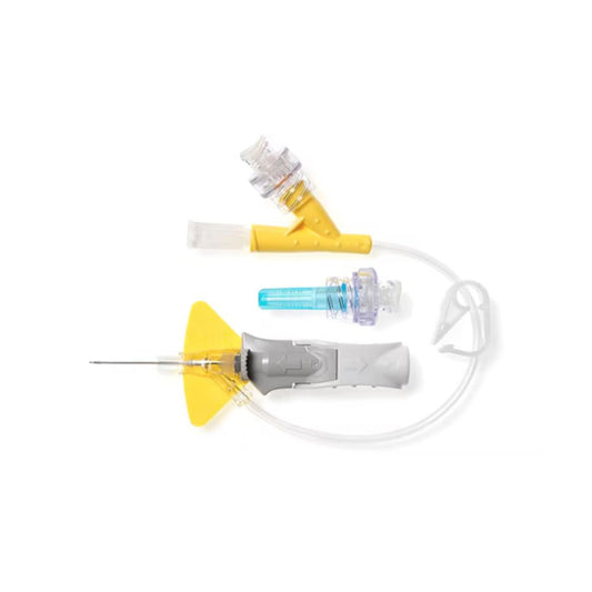24g x 14mm BD Nexiva Closed IV Catheter System Dual Port with BD Q-Syte Needle-free Connector